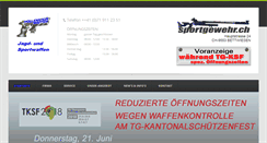 Desktop Screenshot of hollenstein-waffen.ch